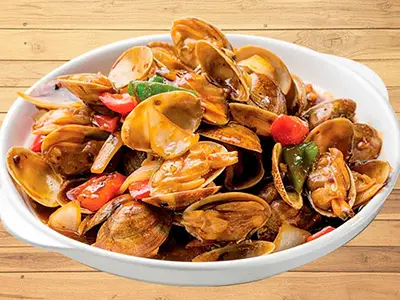 豉椒炒蜆 豉椒炒蜆