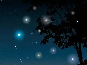 星星為什麼會一閃一閃的呢?