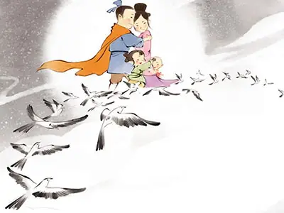 七夕的故事 - 牛郎織女 鵲橋相會